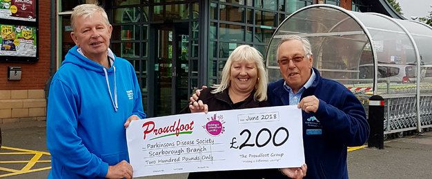 MADL Donation To Parkinsons Disease Society
