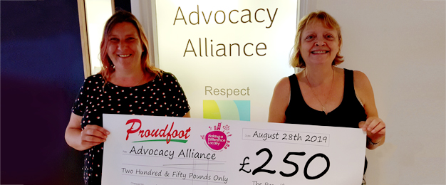 Advocacy Alliance Donation £250