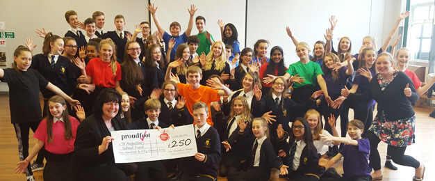 St Augustines School £250 Donation