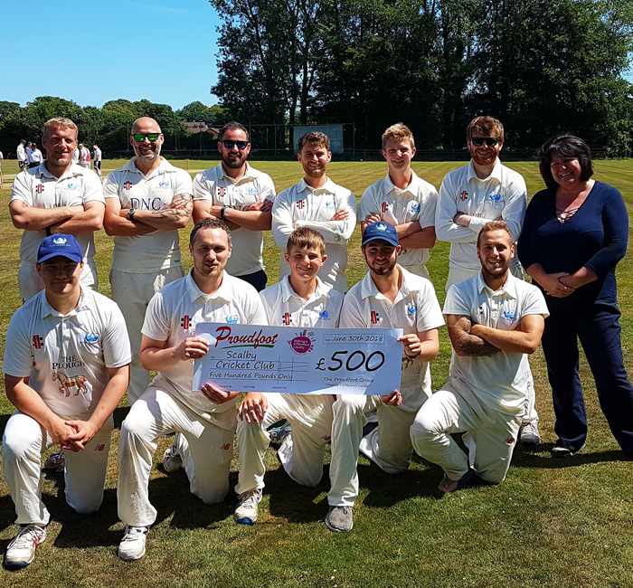 MADL Donation To Scalby Cricket Club