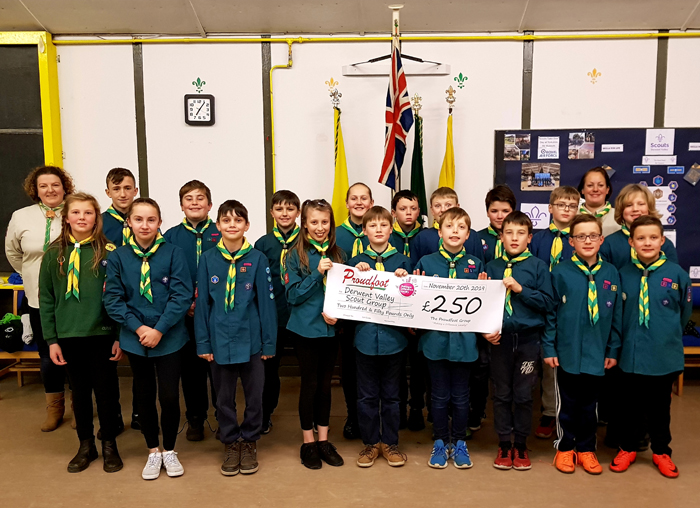 MADL Donation To Derwent Valley Scout Group