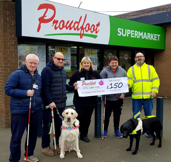 Proudfoot Support RVS Sight Loss