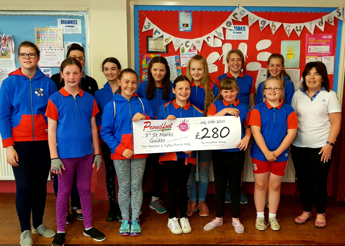 3rd St Marks Scarborough Guides MADL Donation