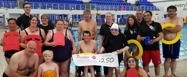 Proudfoot MADL Donation Scarborough Disabled Swimming Group