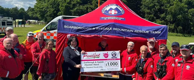 Proudfoot Scarborough & Ryedale Mountain Rescue Donation