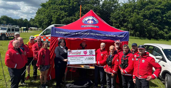 Proudfoot Scarborough & Ryedale Mountain Rescue Donation