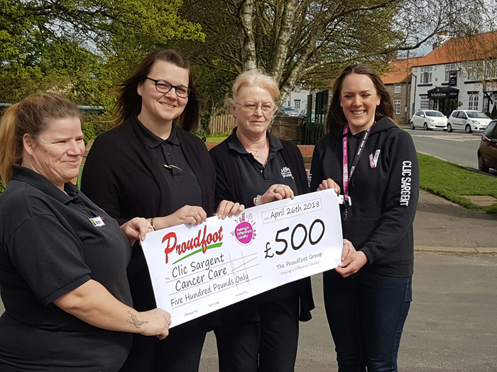 Clic Sargent MADL Donation