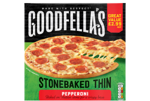 Goodfellas Stonebaked Thin Pizza 332g