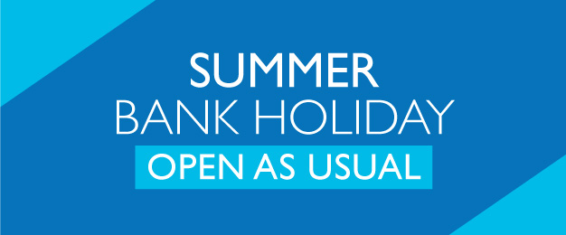 Summer Bank Holiday Opening Hours 2024